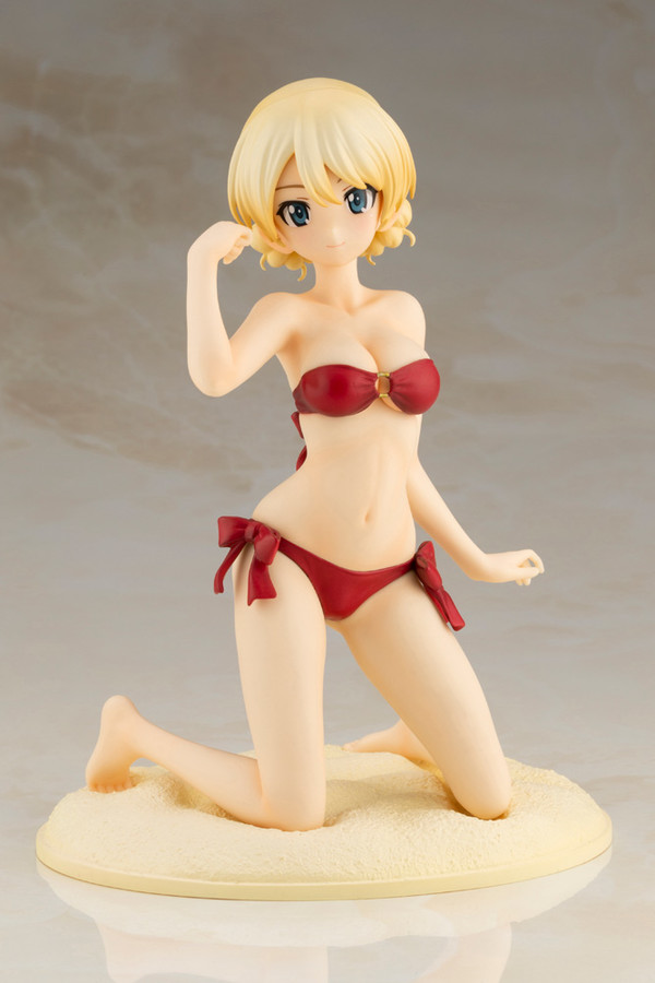 Darjeeling (Swimsuit, Limited Edition), Girls Und Panzer Der Film, Kotobukiya, Pre-Painted, 1/7, 4934054027408