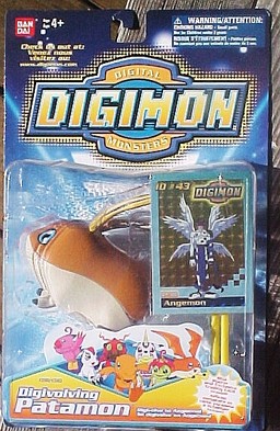 Angemon, Patamon (Digivolving Patamon), Digimon Adventure, Bandai, Action/Dolls