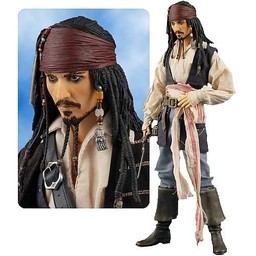 Jack Sparrow, Pirates Of The Caribbean, Medicom Toy, Action/Dolls