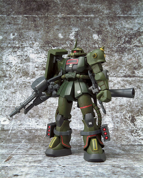 MS-06F Zaku II (Real Type Color), Kidou Senshi Gundam, Bandai, Action/Dolls, 4543112516329