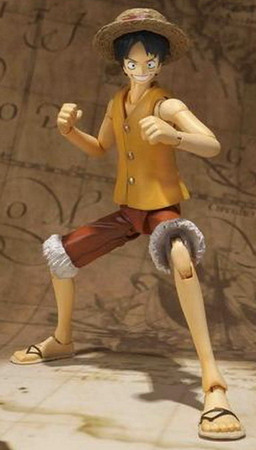 Monkey D. Luffy (Yellow Vest), One Piece, Bandai, Action/Dolls
