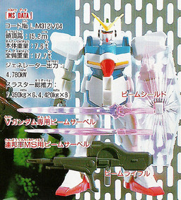 LM312V04 Victory Gundam (MS In Pocket), Kidou Senshi Victory Gundam, Bandai, Action/Dolls