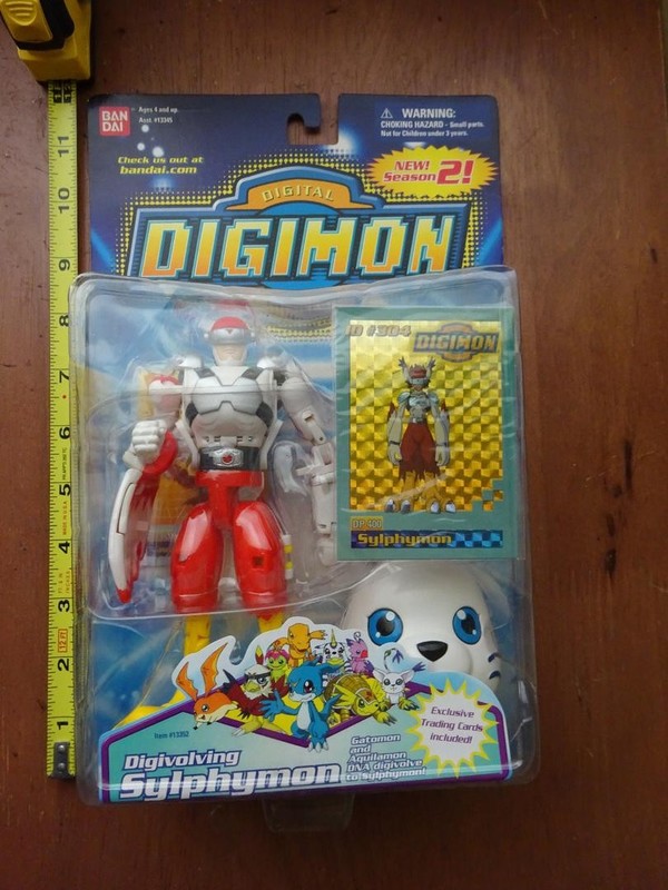 Aquilamon, Silphymon, Tailmon (Digivolving), Digimon Adventure 02, Bandai, Action/Dolls
