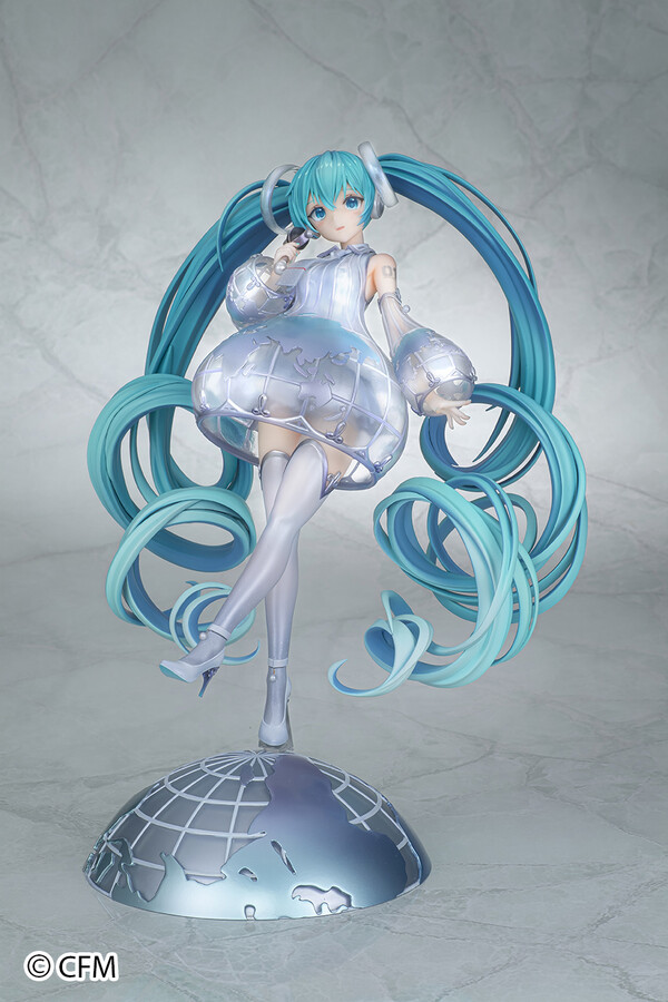 Hatsune Miku (Miku Expo 2021 Online), Vocaloid, Alphamax, Pre-Painted, 1/7, 4562283272476