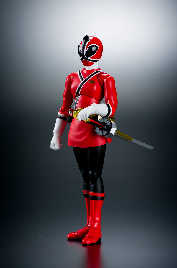 Shinken Red (Kaoru Shiba), Samurai Sentai Shinkenger, Bandai, Action/Dolls