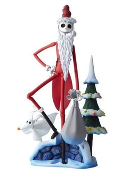 Jack Skellington, Zero (Santa), The Nightmare Before Christmas, Kaiyodo, Action/Dolls, 4537807040169