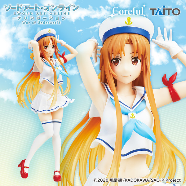 Asuna (Marine Look), Sword Art Online, Taito, Pre-Painted