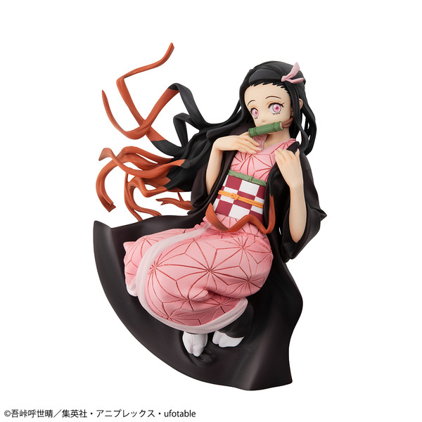 Kamado Nezuko (Tenohira Nezuko-chan Mou Iccho), Kimetsu No Yaiba, MegaHouse, Pre-Painted, 4535123830273