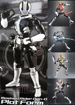 Kamen Rider Den-O Ax Form, Kamen Rider Den-O Gun Form, Kamen Rider Den-O Plat Form, Kamen Rider Den-O Rod Form, Kamen Rider Den-O Sword Form, Kamen Rider Den-O, Bandai, Action/Dolls