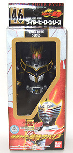 Kamen Rider Ryuuki Survive (Rider Hero Series, Black, Terebikun Prize, 46), Kamen Rider Ryuuki, Bandai, Action/Dolls