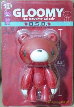 Gloomy (Red), Gloomy Bear, Taito, Action/Dolls
