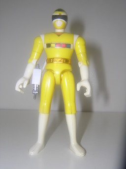 MegaYellow, Denji Sentai Megaranger, Bandai, Action/Dolls