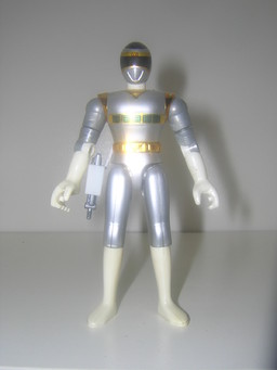 Mega Silver, Denji Sentai Megaranger, Bandai, Action/Dolls