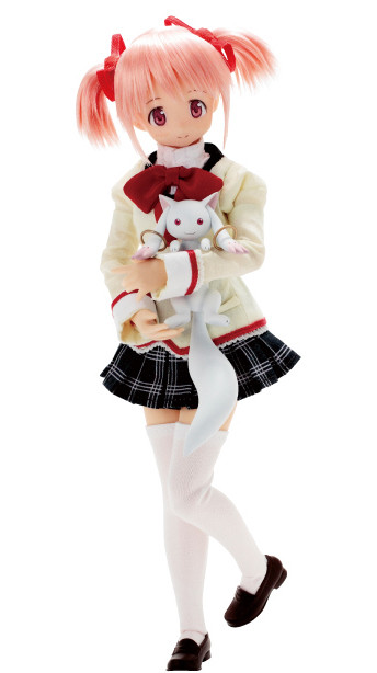 Kaname Madoka, Kyuubey (School Uniform), Mahou Shoujo Madoka☆Magica, Azone, Action/Dolls, 1/6, 4580116033940