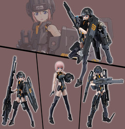 Zelnogrard Berig (MMS Type Firearms), Busou Shinki, Konami, Action/Dolls, 1/1