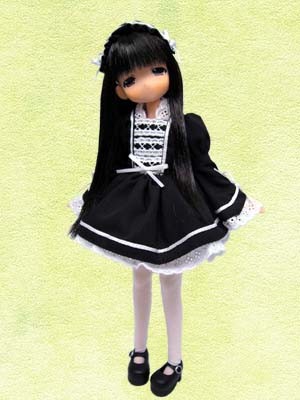 Hiyo-chan [102589] (Gothic Lolita, Black), Mama Chapp Toy, Obitsu Plastic Manufacturing, Action/Dolls, 1/6
