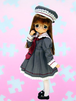 Naana-chan [102591] (Little Sailor Devil, Gray), Mama Chapp Toy, Obitsu Plastic Manufacturing, Action/Dolls, 1/6