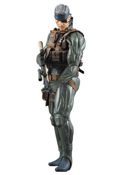 Solid Snake (Olive Drab, Old), Metal Gear Solid 4: Guns Of The Patriots, Medicom Toy, Action/Dolls, 1/6