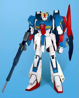 MSZ-006 Zeta Gundam, Kidou Senshi Gundam, Bandai, Action/Dolls, 1/35