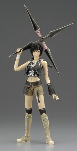 Yuffie Kisaragi, Final Fantasy VII: Advent Children, Kotobukiya, Square Enix, Action/Dolls