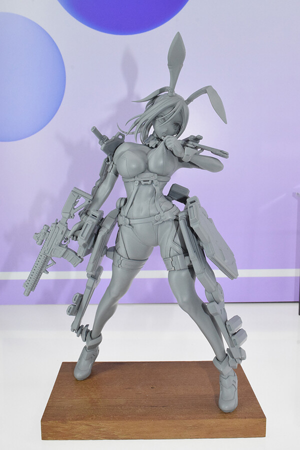 Powered Bunny, ARMS NOTE, Kadokawa, Pre-Painted, 1/7