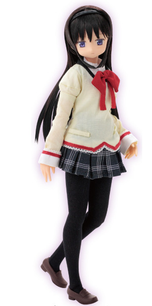 Akemi Homura, Kyuubey (School Uniform), Mahou Shoujo Madoka☆Magica, Azone, Action/Dolls, 1/6, 4580116034701