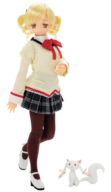 Kyuubey, Tomoe Mami (School Uniform), Mahou Shoujo Madoka☆Magica, Azone, Action/Dolls, 1/6, 4580116035531