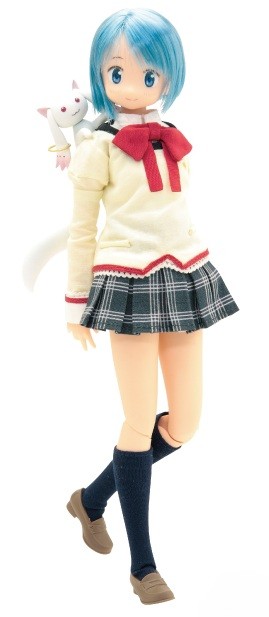 Kyuubey, Miki Sayaka (School Uniform), Mahou Shoujo Madoka☆Magica, Azone, Action/Dolls, 1/6, 4580116035579