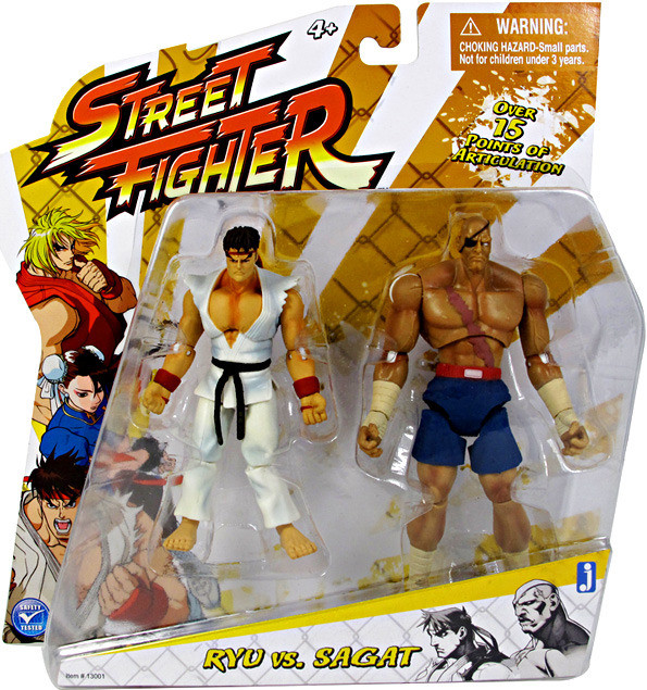 Ryu, Street Fighter, Jazwares, Action/Dolls