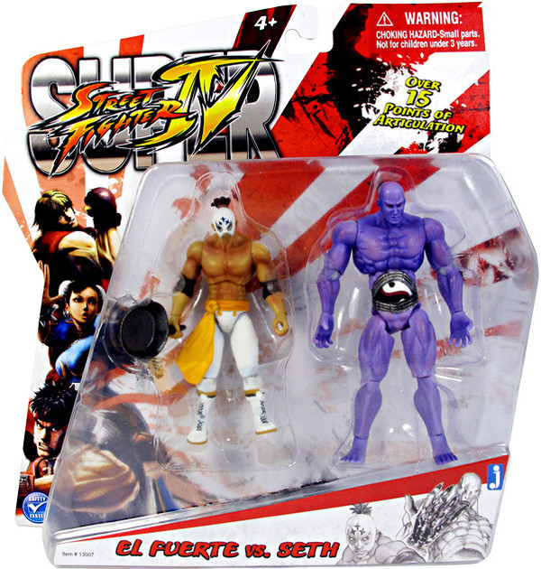 Seth, Super Street Fighter IV, Jazwares, Action/Dolls