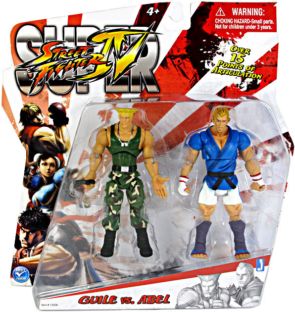 Abel, Super Street Fighter IV, Jazwares, Action/Dolls