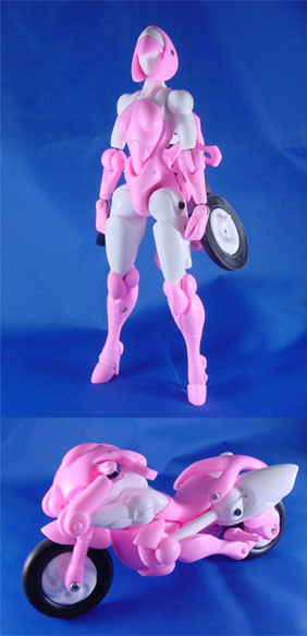 Lady Roses (Coral), Original, Basil No Zoukei Tamashii, Action/Dolls, 1/18