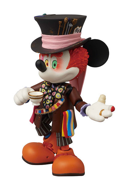 Mickey Mouse (Mad Hatter), Alice In Wonderland (2010), Medicom Toy, Action/Dolls