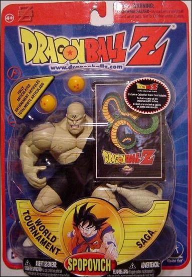 Spopovich (World Tournament Saga), Dragon Ball Z, Irwin Toy, Action/Dolls