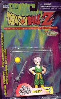 Trunks, Dragon Ball Z, Irwin Toy, Action/Dolls