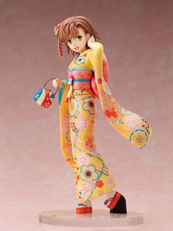 Misaka Mikoto (Furisode), To Aru Kagaku No Railgun T, FuRyu, Pre-Painted, 1/7, 4589584952593