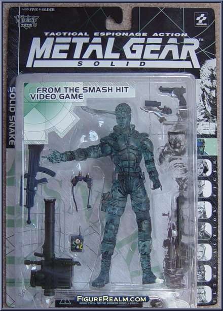 Solid Snake (Clear), Metal Gear Solid, McFarlane Toys, Action/Dolls