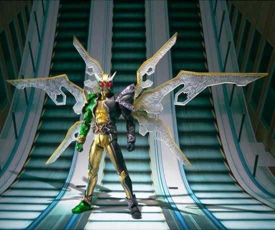 Kamen Rider Double Cyclone Joker Gold Xtreme, Kamen Rider Double Forever: A To Z/The Gaia Memories Of Fate, Kamen Rider W, Bandai, Action/Dolls