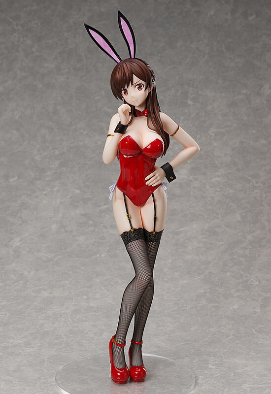 Mizuhara Chizuru (Bunny), Kanojo, Okarishimasu, FREEing, Pre-Painted, 1/4, 4570001510465