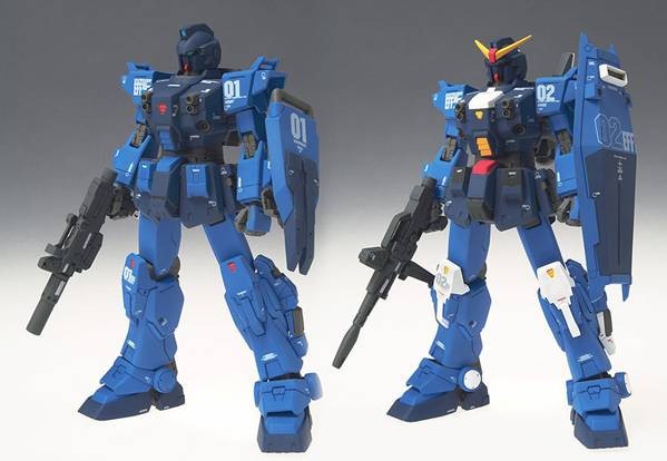 RX-79BD-1 Blue Destiny Unit 1, RX-79BD-2 Blue Destiny Unit 2, Kidou Senshi Gundam Gaiden: The Blue Destiny, Bandai, Action/Dolls, 1/144, 4543112348838