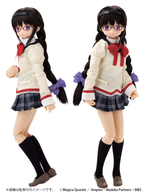 Akemi Homura, Kyuubey (School Uniform), Mahou Shoujo Madoka☆Magica, Azone, Action/Dolls, 1/6