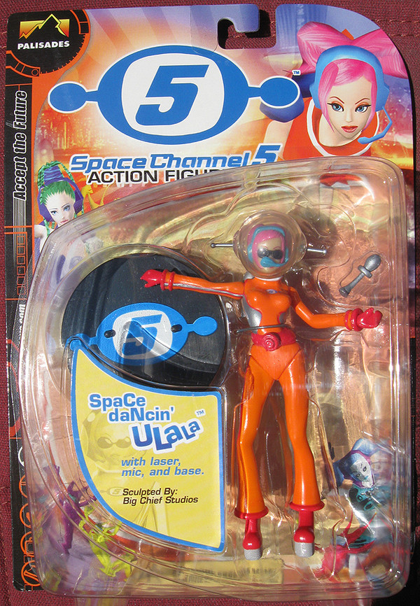 Ulala (SpaCe daNcin', With helmet, Orange Suit), Space Channel 5, Palisades, Action/Dolls
