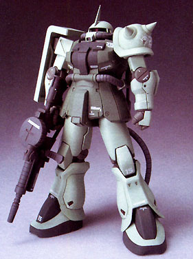 MS-06D Zaku Desert Type, MS-06F-2 Zaku II F2, Kidou Senshi Gundam 0083 Stardust Memory, Bandai, Action/Dolls, 1/144