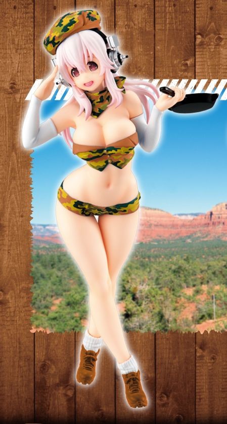 Sonico (Military), SoniComi (Super Sonico), FuRyu, Pre-Painted