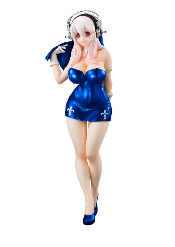 Sonico (Holy Girl, Metallic Blue), SoniComi (Super Sonico), FuRyu, Pre-Painted