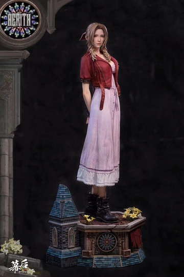 Aerith Gainsborough, Final Fantasy VII - Advent Children: Complete, Final Fantasy VII Remake, Individual Sculptor, Pre-Painted