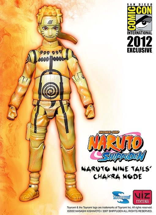 Uzumaki Naruto (Naruto Nine-Tails' Chakra Mode), Naruto Shippuuden, Toynami, Action/Dolls, 1/18