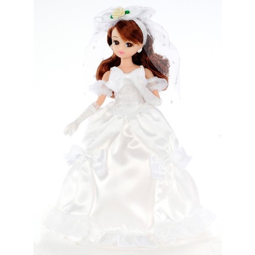 Licca-chan (Wedding Dress (White)), Licca-chan, Takara Tomy, Action/Dolls, 4904810340348