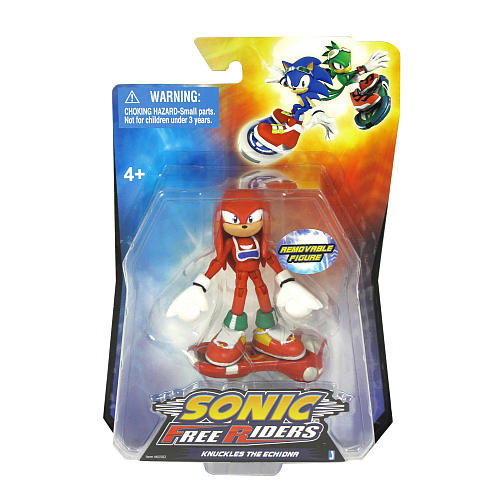 Knuckles the Echidna, Sonic Free Riders, Jazwares, Action/Dolls