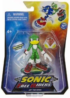 Jet the Hawk, Sonic Free Riders, Jazwares, Action/Dolls